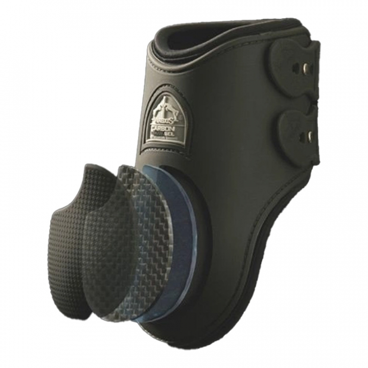 Carbon Gel Tendon Boots Rear Black in the group Horse Tack / Leg Protection / Fetlock Boots at Equinest (21020104_S_r)