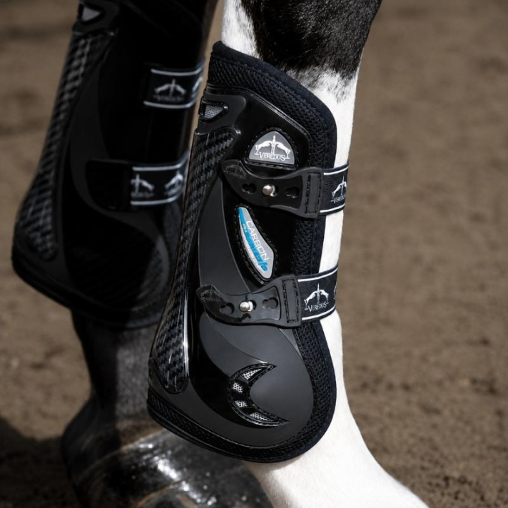 Carbon Gel Vento Tendon Boots Black in the group Horse Tack / Leg Protection / Tendon Boots at Equinest (21020150Sv_r)