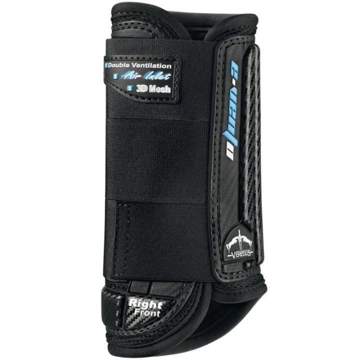 E-Vento Cross Country Boots Front Black in the group Horse Tack / Leg Protection / Cross Country Boots at Equinest (21020156_S_r)