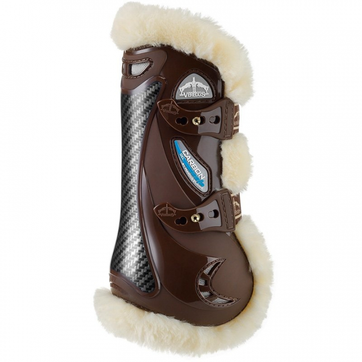 Carbon Gel Vento STS Brown in the group Horse Tack / Leg Protection / Tendon Boots at Equinest (210201700_B_r)