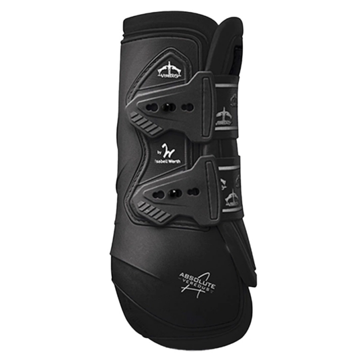 Dressage Front Dressage Boots Absolute 0Front Elastic Black in the group Horse Tack / Leg Protection / Brushing Boots & Dressage Boots at Equinest (21020190Sv_r)