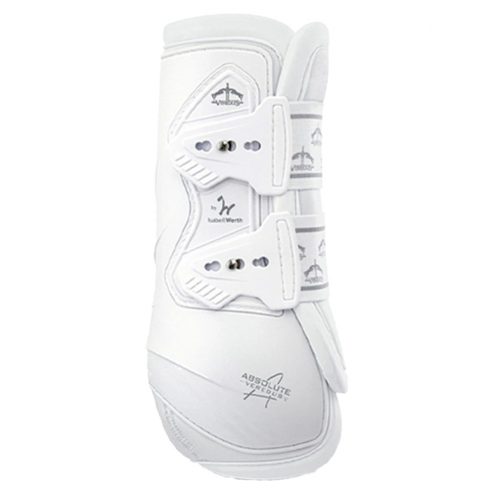 Dressage Front Dressage Boots Absolute 0Front Elastic White in the group Horse Tack / Leg Protection / Brushing Boots & Dressage Boots at Equinest (21020190Vi_r)
