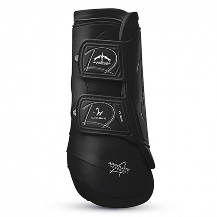 Dressage Front Dressage Boots Absolute 0Front Velcro Black in the group Horse Tack / Leg Protection / Brushing Boots & Dressage Boots at Equinest (21020192Sv_r)