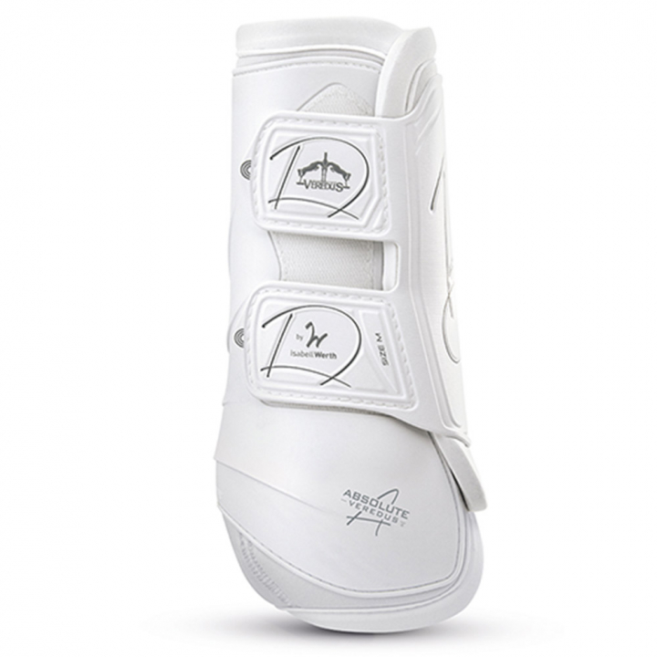 Dressage Rear Dressage Boots Absolute Rear 0Velcro White in the group Horse Tack / Leg Protection / Brushing Boots & Dressage Boots at Equinest (21020193Vi_r)