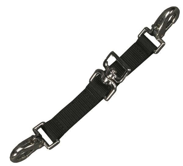 Delta Nylon Lead Rope Black in the group Horse Tack / Lunging & Long Reining at Equinest (21112)