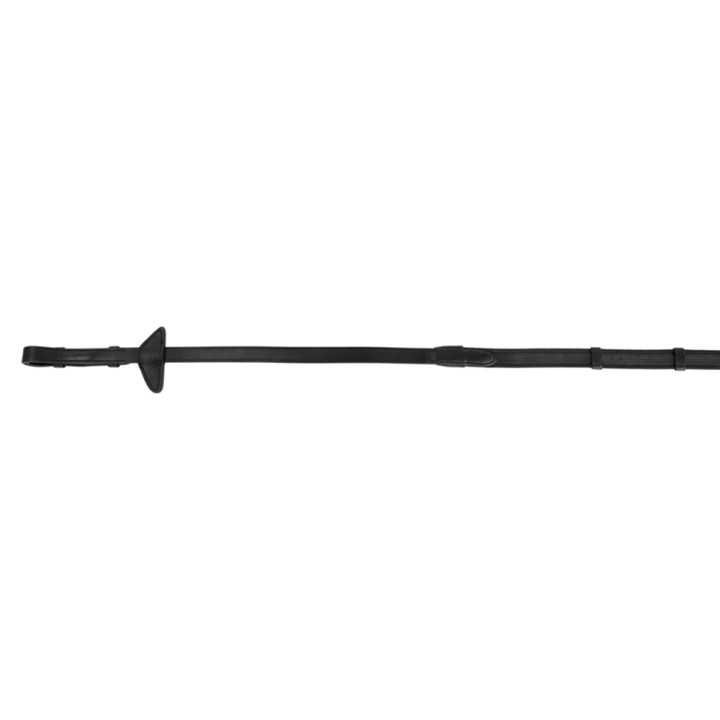 Reins Supergrip Selected Black/Silver  in the group Horse Tack / Reins / Rubber Reins at Equinest (212611BASI_r)