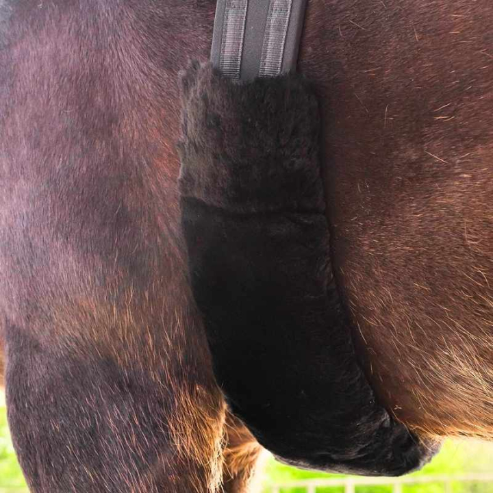 Girth Sleeve Lambskin Black in the group Horse Tack / Girths / Gith Sleeves at Equinest (21443001BA)