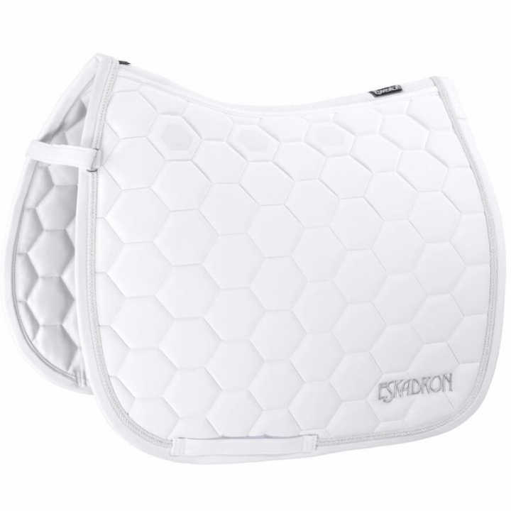 Dressage Saddle Pad Softshell White in the group Horse Tack / Saddle Pads / Dressage Saddle Pad at Equinest (21540052WH_r)