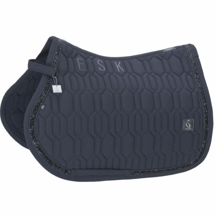 Saddle Pad Softshell Jewel Classic Sports Navy Blue  in the group Horse Tack / Saddle Pads / All-Purpose & Jumping Saddle Pads at Equinest (21557652NA_r)