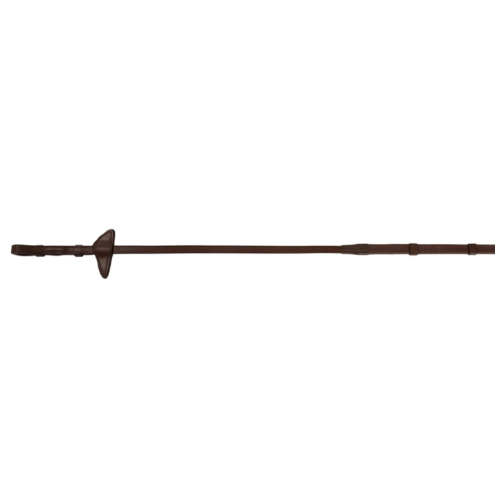 Rubber reins with stops Selected Chocolate/Gold in the group Horse Tack / Reins / Rubber Reins at Equinest (219762CHGO_r)