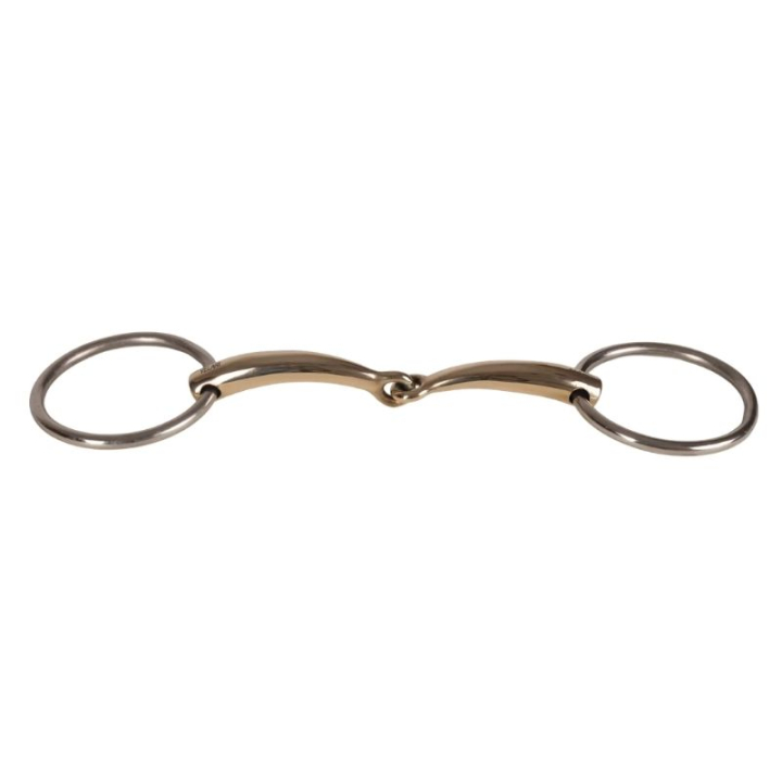 Snaffle Single Jointed Loose Ring Sweet Copper 14mm in the group Horse Tack / Bits / Snaffle Bits at Equinest (22001411_r)