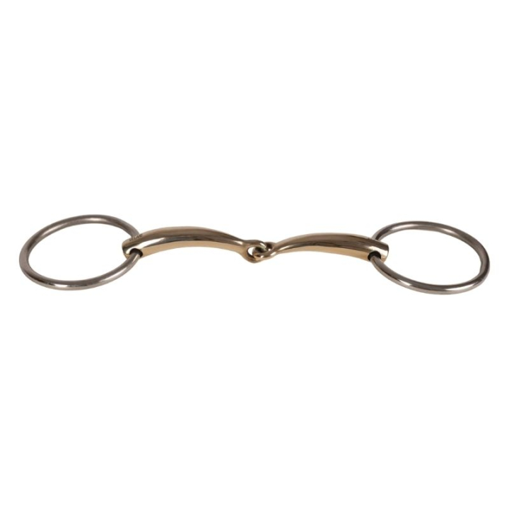 Snaffle Single Jointed Loose Ring Sweet Copper 16mm in the group Horse Tack / Bits / Snaffle Bits at Equinest (22002411_r)