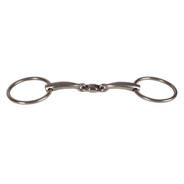 Snaffle Double Jointed Loose Ring Stainless Steel 14mm in the group Horse Tack / Bits / Snaffle Bits at Equinest (22003421_r)