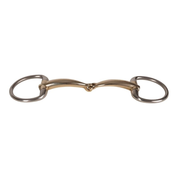Eggbutt Single Jointed Sweet Copper 14mm in the group Horse Tack / Bits / Eggbut Bits at Equinest (22005411_r)