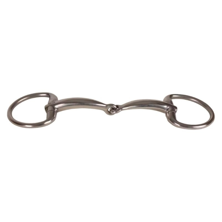 Eggbutt Single Jointed Stainless Steel 14mm in the group Horse Tack / Bits / Eggbut Bits at Equinest (22005421_r)