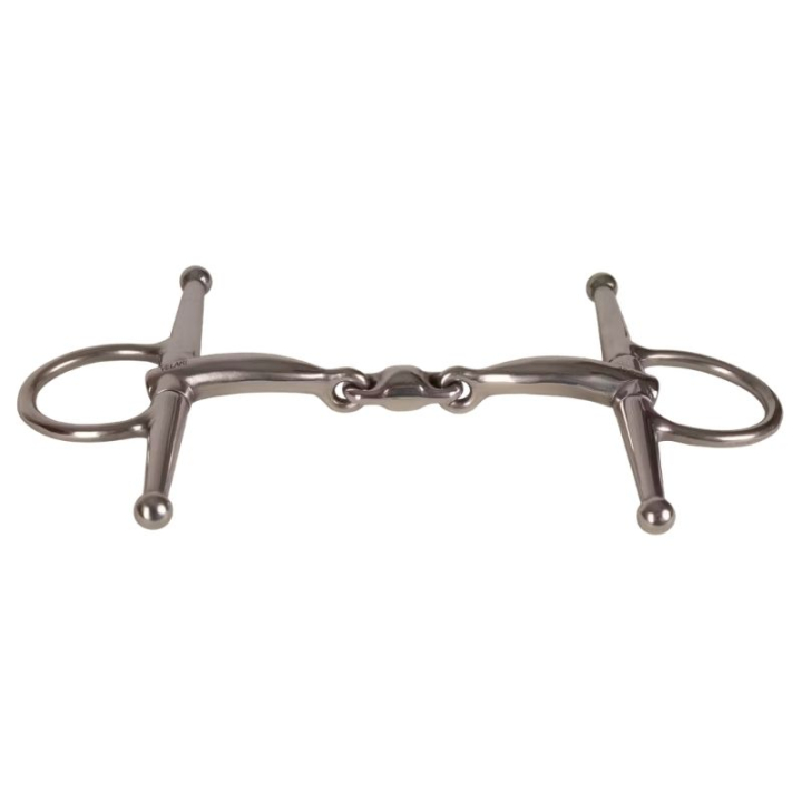 Full Cheek Bit Double Jointed Stainless Steel 14mm in the group Horse Tack / Bits / Full-Cheek Bits at Equinest (22011421_r)