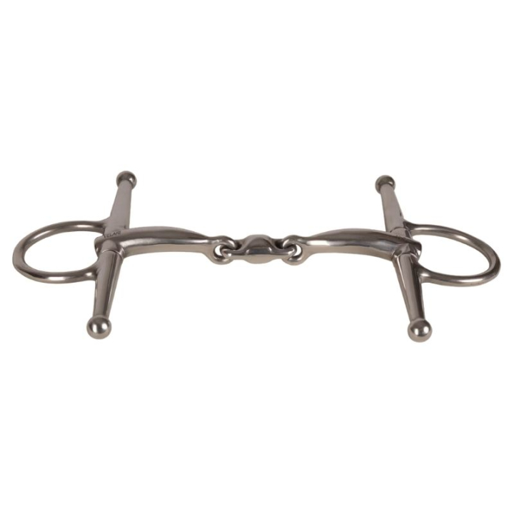 Full Cheek Bit Double Jointed Stainless Steel 16mm in the group Horse Tack / Bits / Full-Cheek Bits at Equinest (22012421_r)