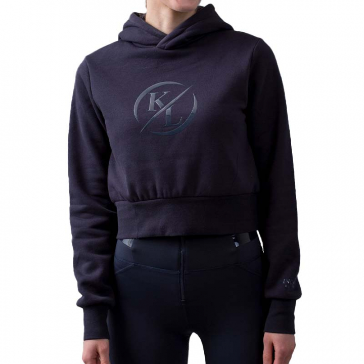 Hoodie KLorla Navy in the group Equestrian Clothing / Sweaters & Hoodies at Equinest (2216192313Ma_r)