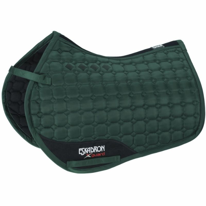 Saddle Pad Glossy Compact Green in the group Horse Tack / Saddle Pads / All-Purpose & Jumping Saddle Pads at Equinest (22200044GN_r)