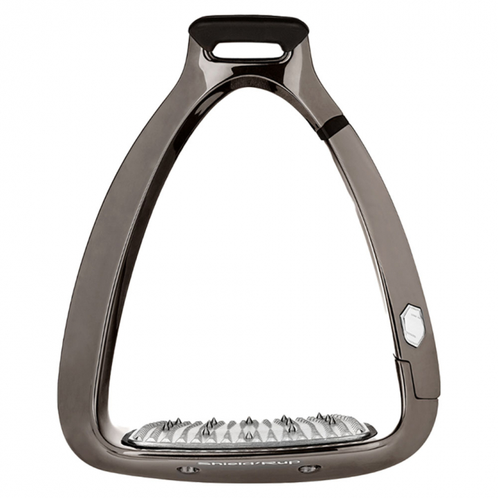 Shield'Rup Stirrup Black/Chrome in the group Horse Tack / Stirrups at Equinest (22200SVKR)