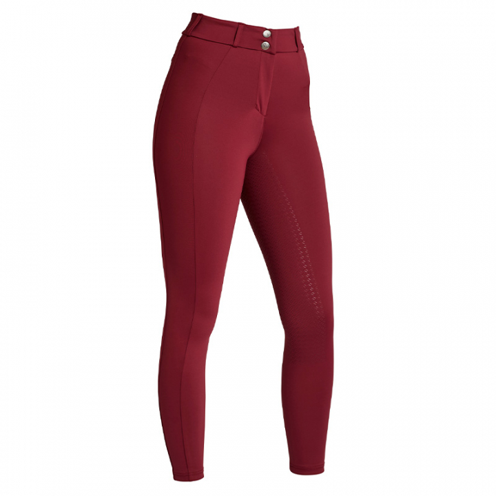 Riding Breeches KLkaya F-Tec6 Wine Red in the group Equestrian Clothing / Riding Breeches & Jodhpurs / Breeches at Equinest (2220243468Vn_r)
