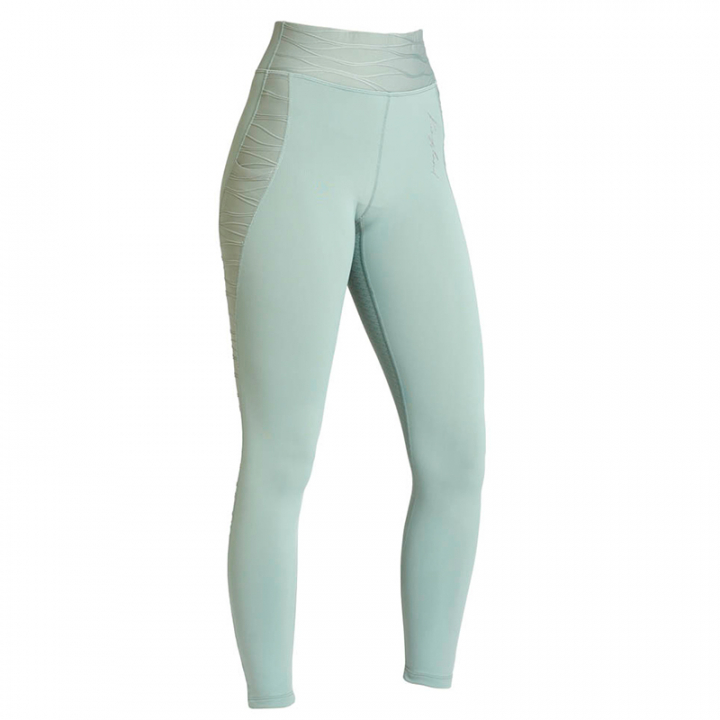 Riding Tights KLkatinka F-Tec2 Green in the group Equestrian Clothing / Riding Breeches & Jodhpurs / Riding Tights & Riding Leggings at Equinest (2220246419Gn_r)