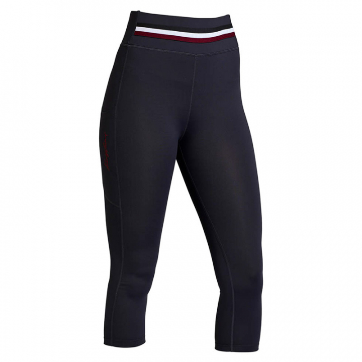 Training Tights KLkine 3/4 Navy in the group Equestrian Clothing / Riding Breeches & Jodhpurs / Riding Tights & Riding Leggings at Equinest (2220248422Ma_r)