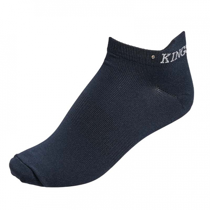 Sneaker Socks KLpraise 2-pack Navy in the group Equestrian Clothing / Riding Socks at Equinest (2226115449Ma_r)