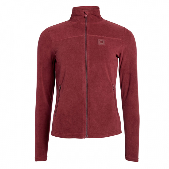 Fleece Sweater KLSina Red in the group Equestrian Clothing / Sweaters & Hoodies at Equinest (2230183615RE)