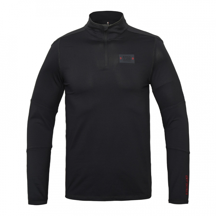 Men's Sweater KLSteve LS 1/2 Zip Navy in the group Equestrian Clothing / Sweaters & Hoodies at Equinest (2230206627NA)