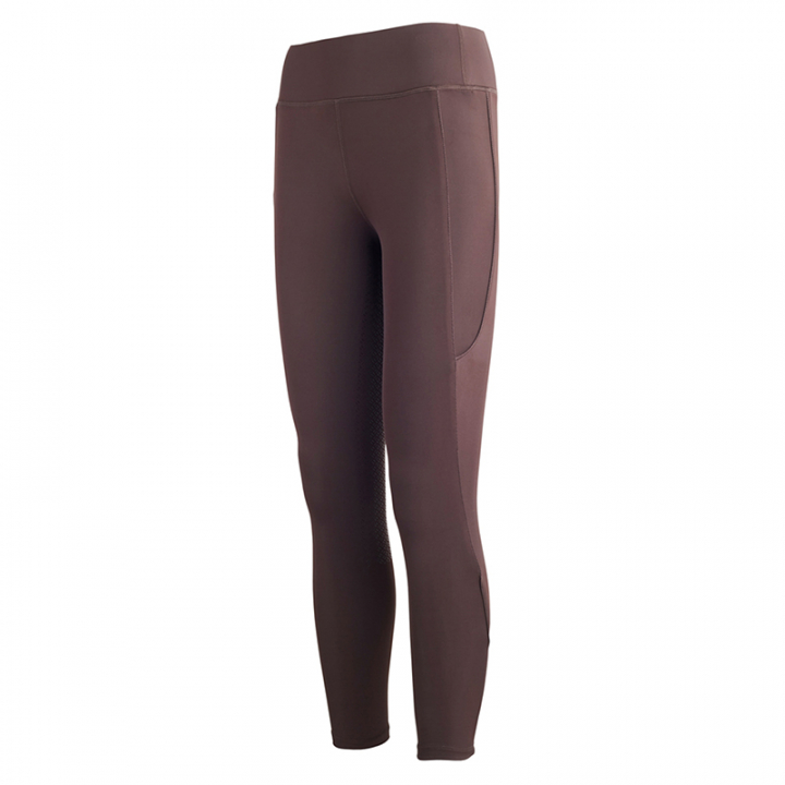 Riding Tights KLKatinka Full-Grip Brown in the group Equestrian Clothing / Riding Breeches & Jodhpurs / Riding Tights & Riding Leggings at Equinest (2230246637BR)