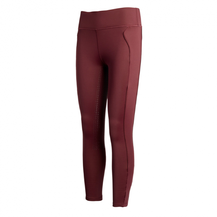 Winter Riding Tights KLKattie Full-Grip 0Rust Red in the group Equestrian Clothing / Riding Breeches & Jodhpurs / Winter & Thermal Riding Breeches at Equinest (2230246640RE)