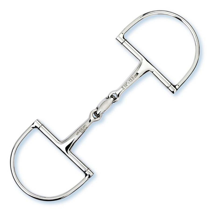 Double Jointed bit D-ring Easy Control in the group Horse Tack / Bits / Snaffle Bits at Equinest (2251)
