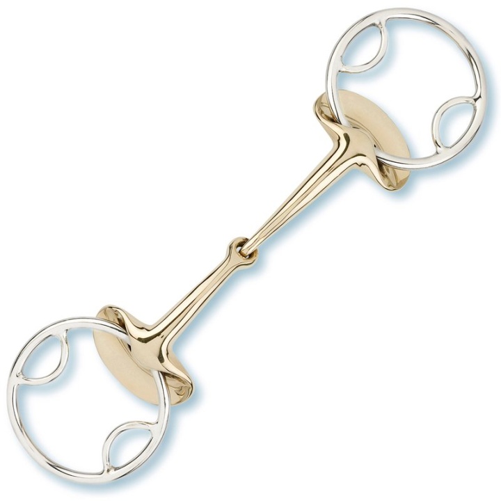 Golden Wings Single Jointed Gag 4-in-1 in the group Horse Tack / Bits at Equinest (2263_r)