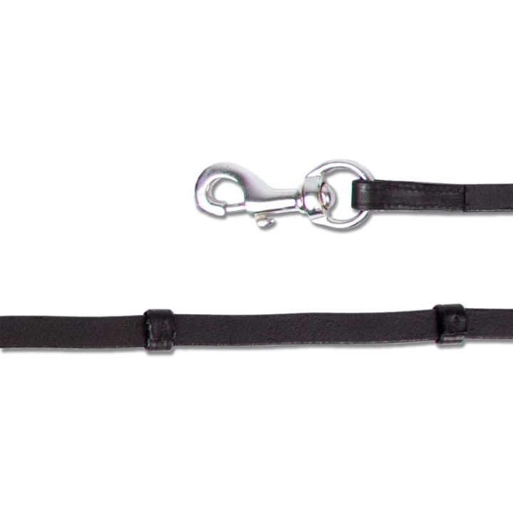 Icelandic Reins Snap Hook Black/Silver  in the group Horse Tack / Reins at Equinest (2276711BASI)