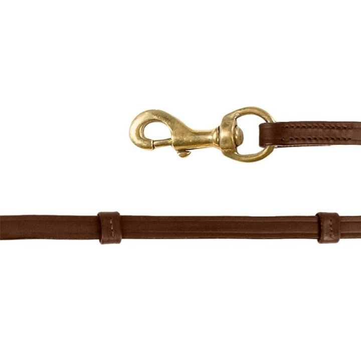 Icelandic Reins Snap Hook Brown in the group Horse Tack / Reins at Equinest (2276730BR)