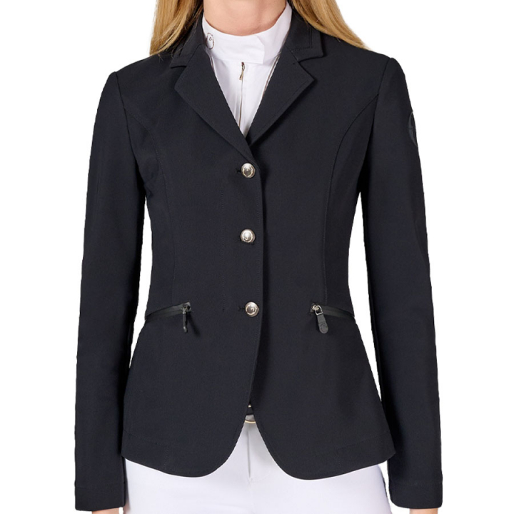 Competition Jacket Montevideo Black in the group Equestrian Clothing / Show Jackets & Tailcoats at Equinest (22VW201165002BA)