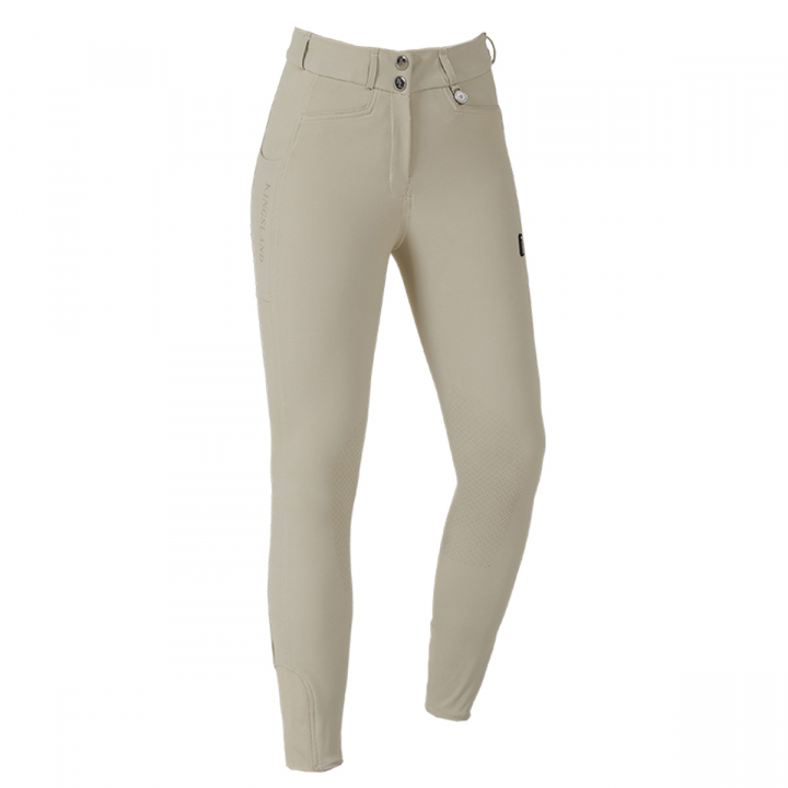 Riding Breeches KLKadi Knee Patched Beige in the group Equestrian Clothing / Riding Breeches & Jodhpurs / Breeches at Equinest (2310242835BE)