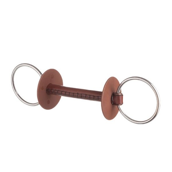 Soft Leather Bit 140 mm in the group Horse Tack / Bits / Snaffle Bits at Equinest (2403102197-14)