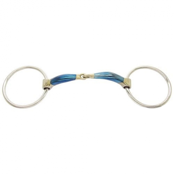 Single Jointed Bit 125 mm in the group Horse Tack / Bits / Snaffle Bits at Equinest (240330235S-12_5)