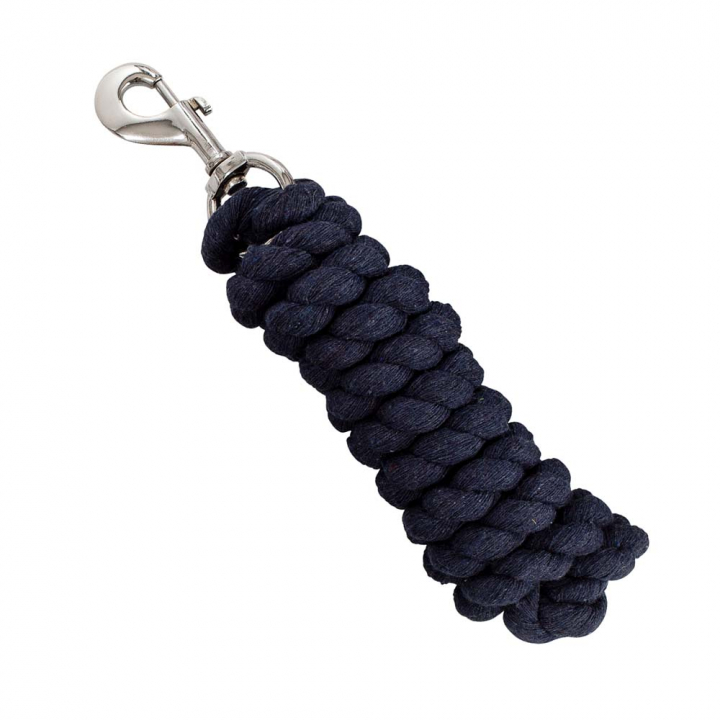 Cotton Lead Rope Navy in the group Horse Tack / Lead Ropes & Trailer Ties / Nylon & Cotton Lead Ropes at Equinest (248021MA)