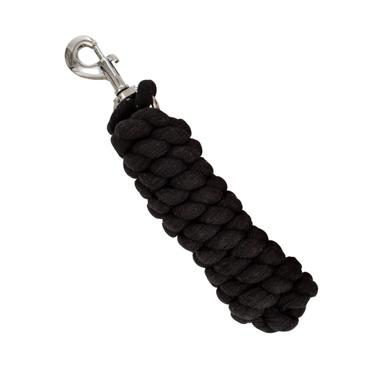 Cotton Lead Rope Black in the group Horse Tack / Lead Ropes & Trailer Ties / Nylon & Cotton Lead Ropes at Equinest (248021SV)