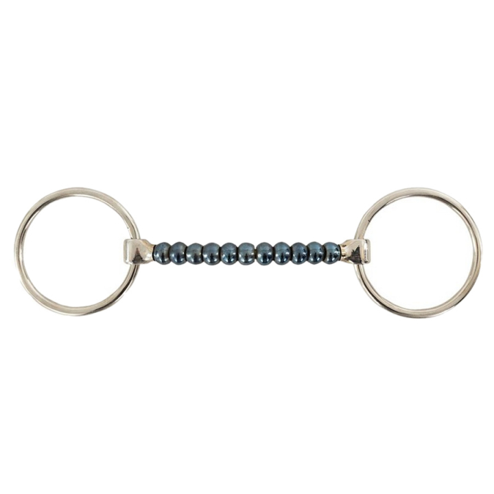 Mullen Bit with Balls Sweet Iron 14mm in the group Horse Tack / Bits / Snaffle Bits at Equinest (251110)
