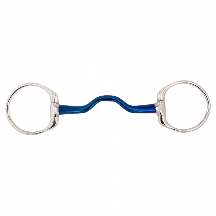Recht Eggbut Bit with Port Sweet Iron 14mm in the group Horse Tack / Bits / Eggbut Bits at Equinest (252061)