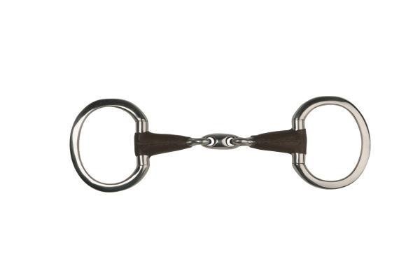 Leather Bit Double Jointed 125 mm in the group Horse Tack / Bits / Snaffle Bits at Equinest (2521)