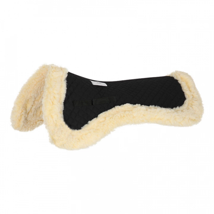Synthetic Sheepskin Pad HG Black/Natural in the group Horse Tack / Pads / Half Pads & Correction Pads at Equinest (25279BA)