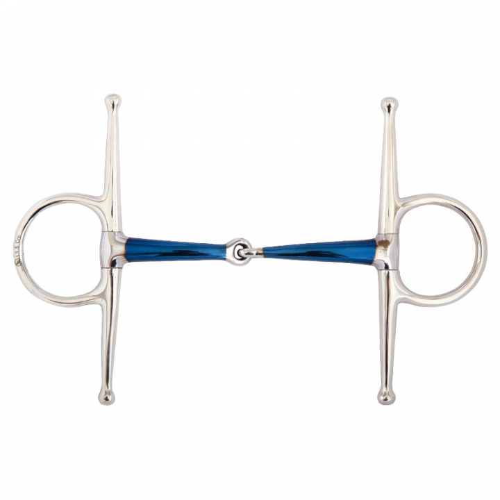 Single Jointed Eggbut Bit Full Cheek Sweet Iron 14mm in the group Horse Tack / Bits / Full-Cheek Bits at Equinest (254034)