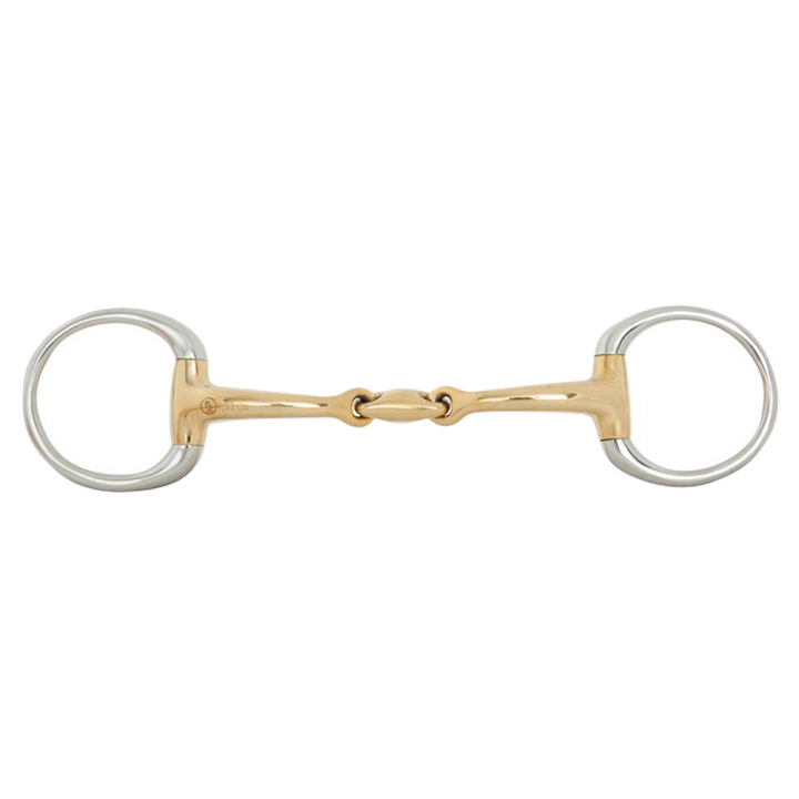 Double Jointed Eggbut Bit Soft Contact Bradoon 12mm in the group Horse Tack / Bits / Eggbut Bits at Equinest (256028)