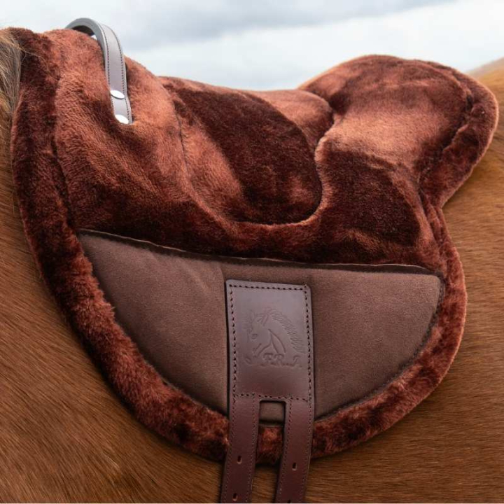 Bareback Pad Bisco Brown in the group Horse Tack / Saddles & Bareback Pads at Equinest (2703261818BR_r)