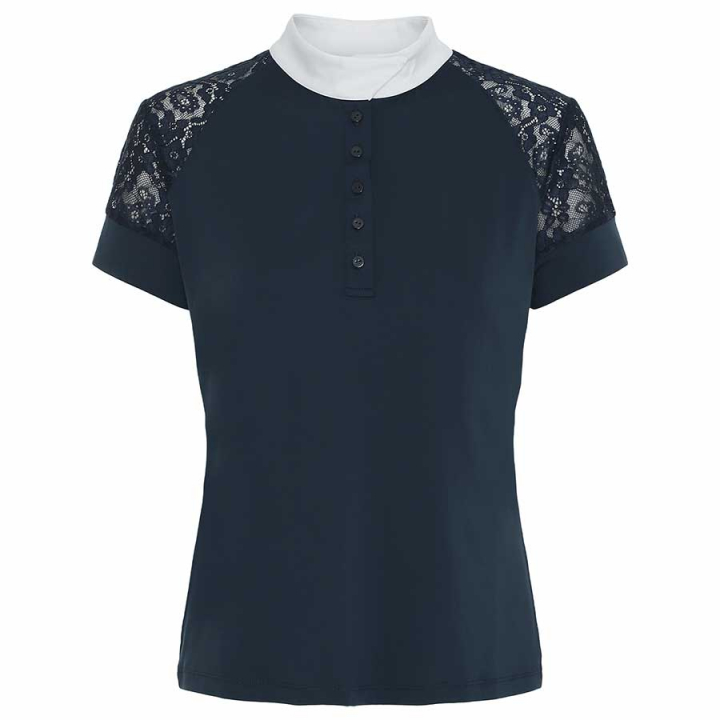 Competition Top Brooke Navy in the group Equestrian Clothing / Riding Shirts / Show Shirts at Equinest (27932Ma_r)